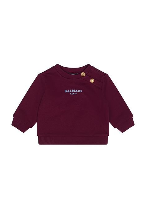Felpa con logo BALMAIN KIDS | BZ4340 Z3183530OR